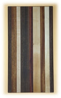 Medium Mixed Hardwood Serving Board - 9.75 x 18.75 x 0.5