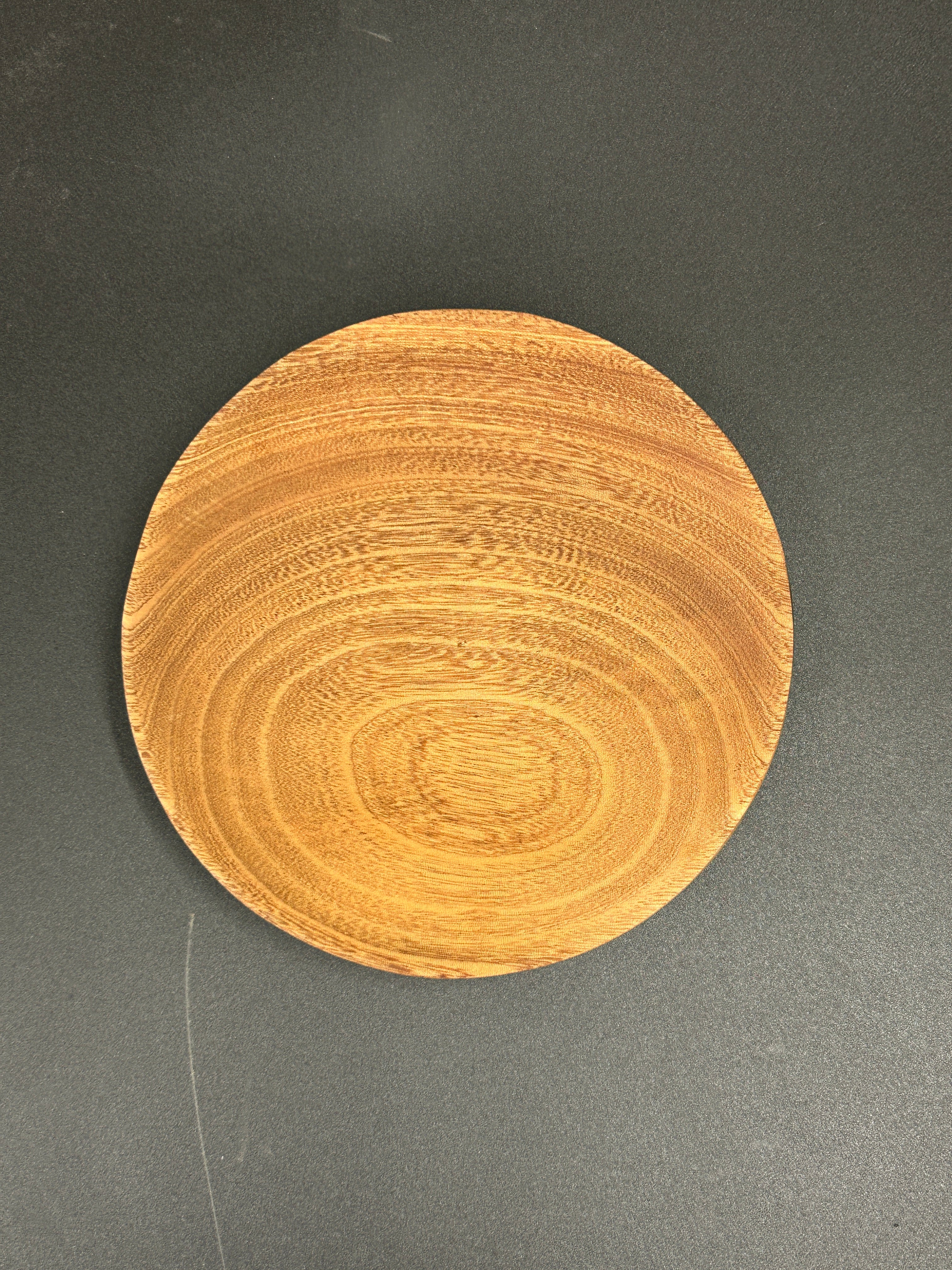 Handcrafted Mahogany Catch-All Bowl