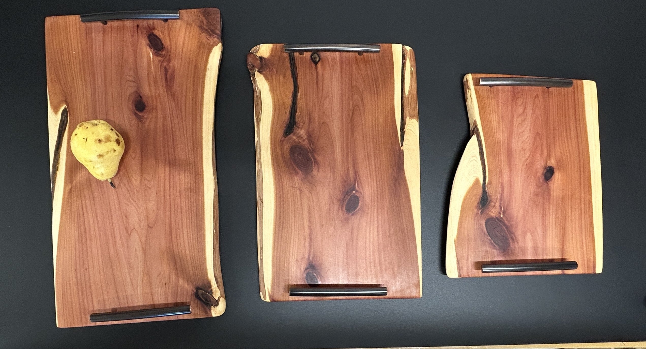 Cedar Trays - Live Edge (Set)
