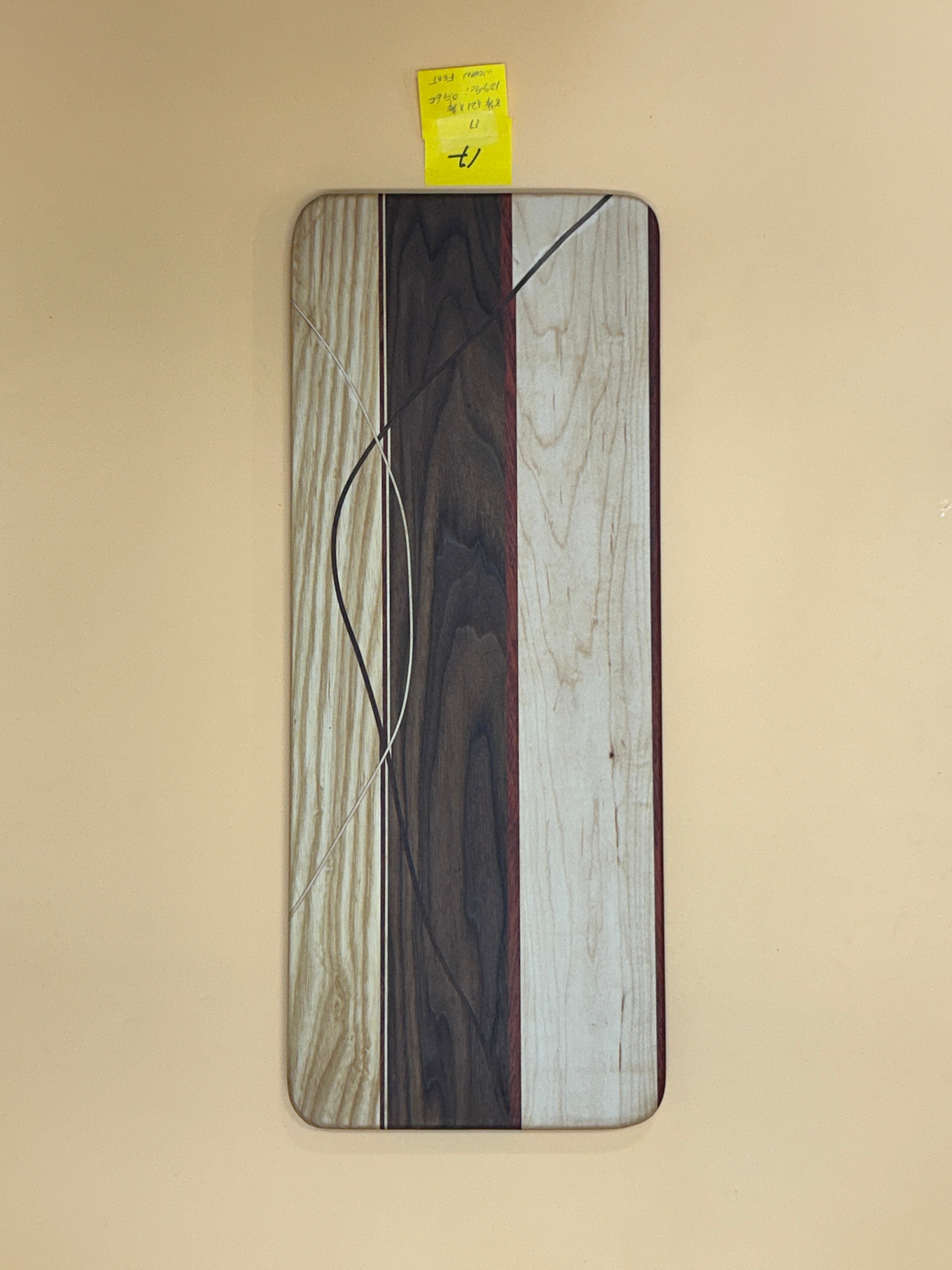 Woven Ash & Walnut Charcuterie Board