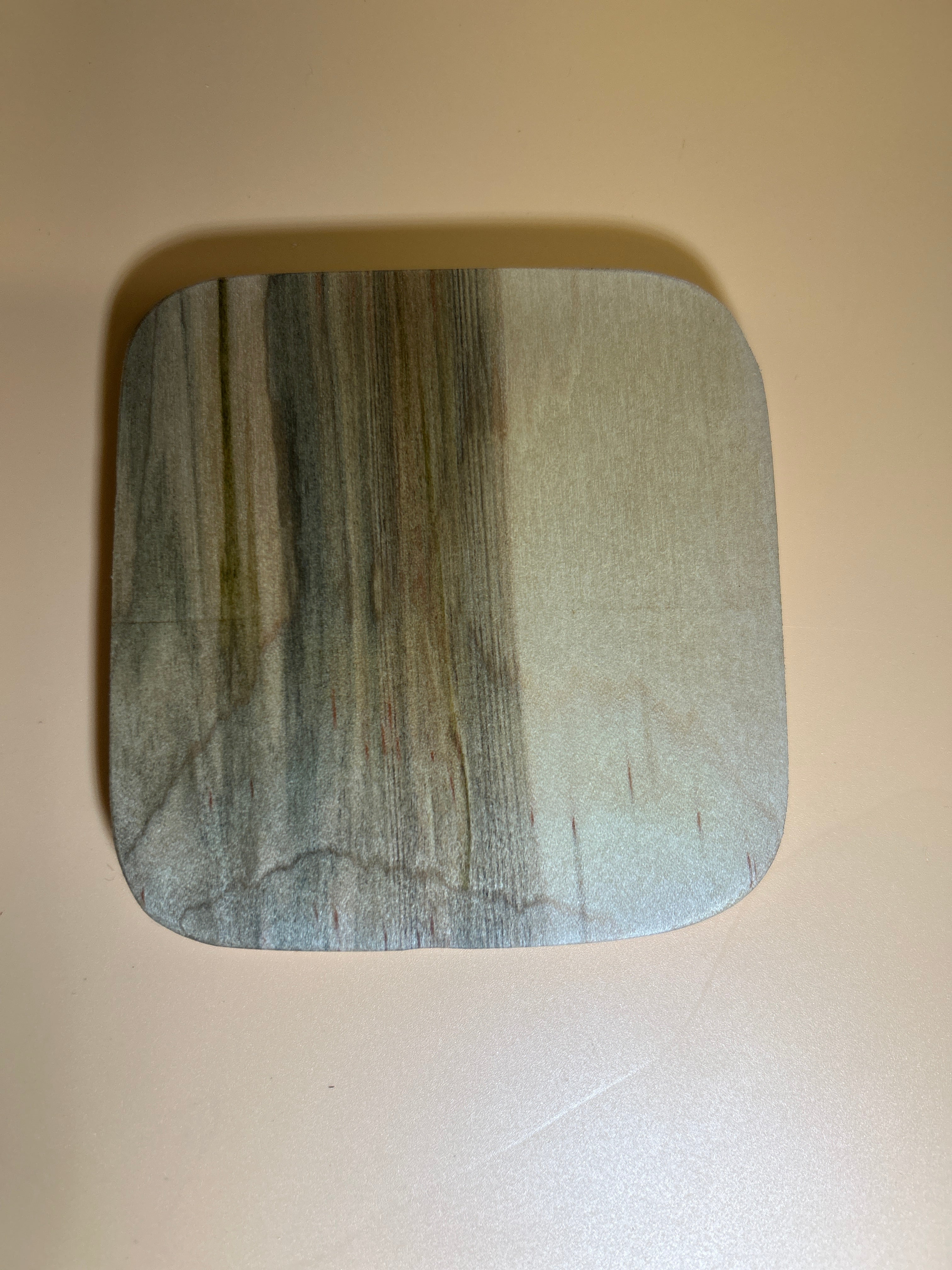 Handcrafted Exotic Hardwood Coasters - Set of 4