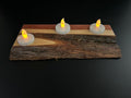 Live Edge Cedar Tea Light Holder