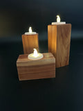 Column-Style Tea Light Holder — Single