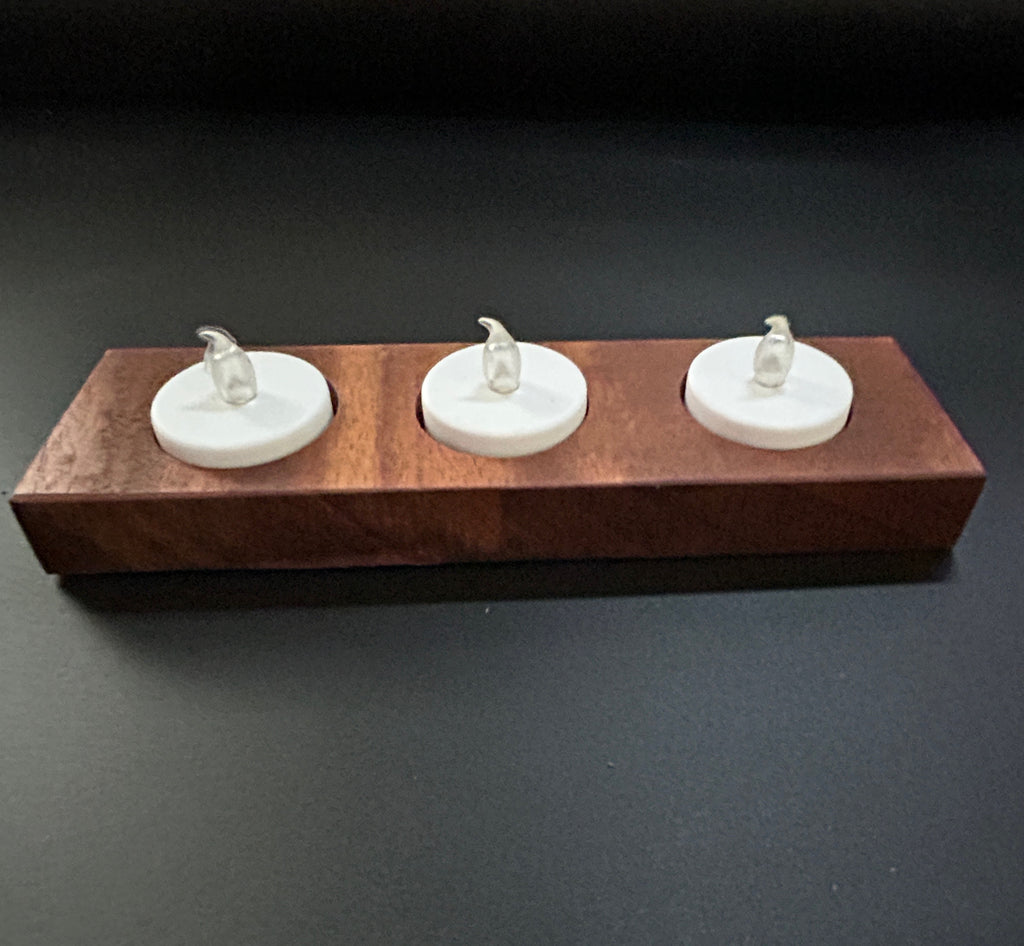 Triple Tea Light Holders