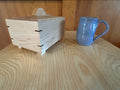 Hard Maple Keepsake Box with Raised Panel Top