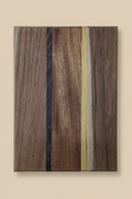 Mixed Hardwood Serving/Cutting Board Accent Stripes