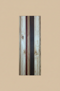 Large Multicolor Hardwood Serving Board
