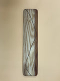 Long Serving Board - Ash & Walnut Woven Basket Pattern