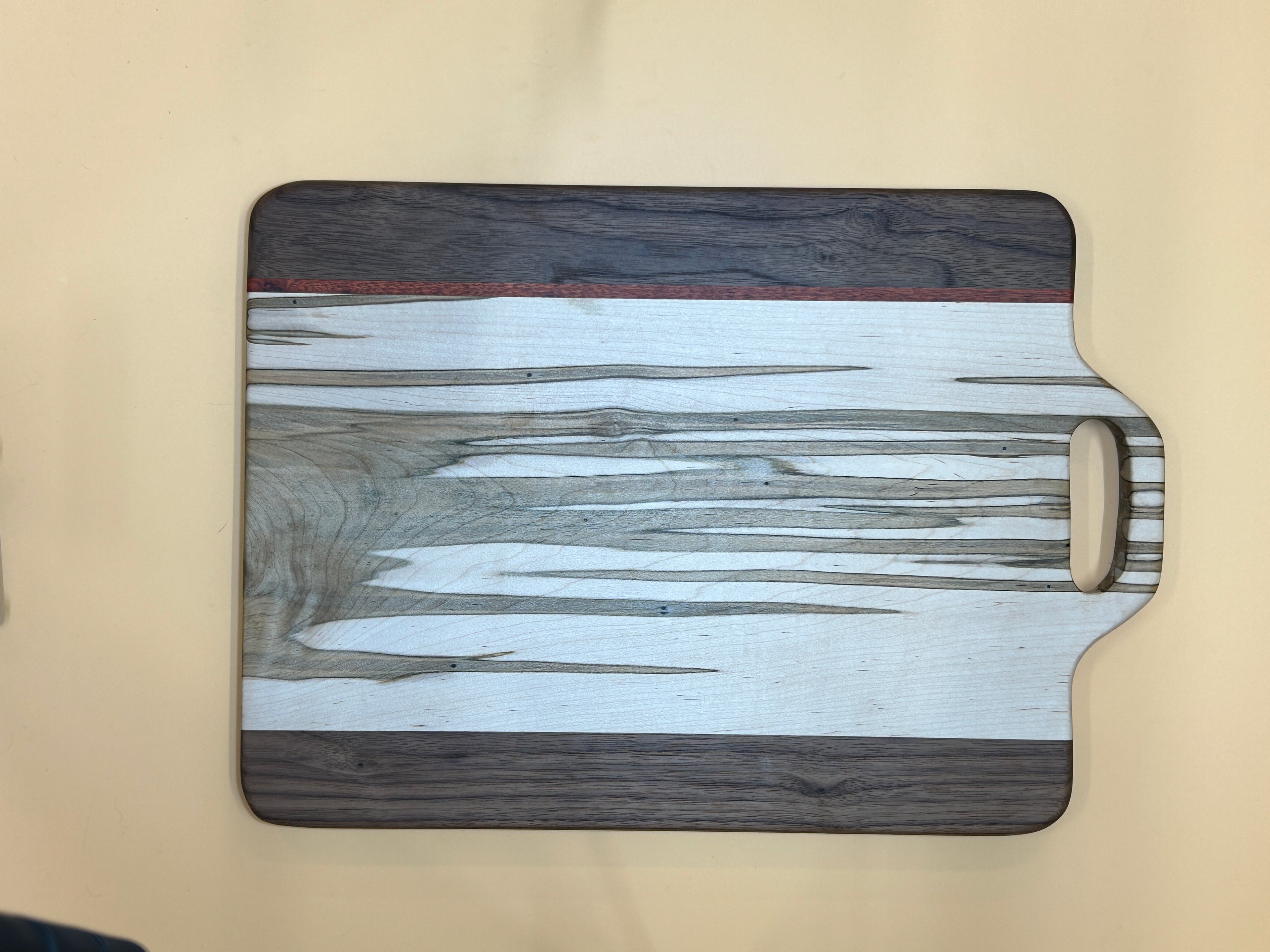 The Waterfall Cutting Board - Multi-grain Pattern