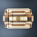Built-in Handle Tray Set - Horizontal Centered