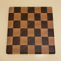 Maple & Walnut End-Grain Checkerboard Cutting Board