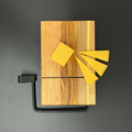 Compact Mixed Hardwood Cheese Slicer