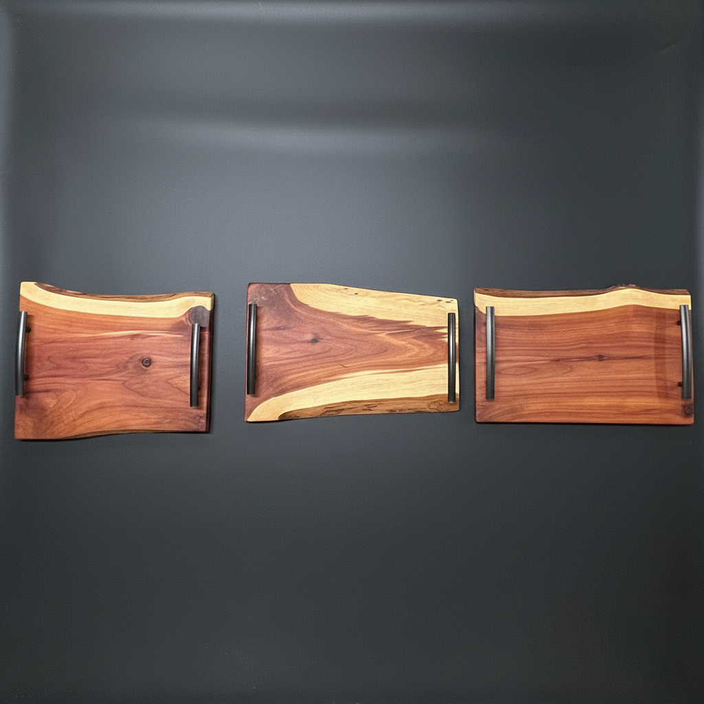 Cedar Serving Trays - Live Edge