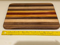 Striped Mixed Hardwoods Cutting Boards