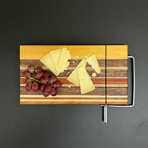 Large Cheese Slicer - Styled with Cheese & Grapes