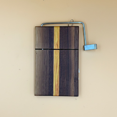 Large Walnut & Ash Cheese Slicer - 12% Smaller