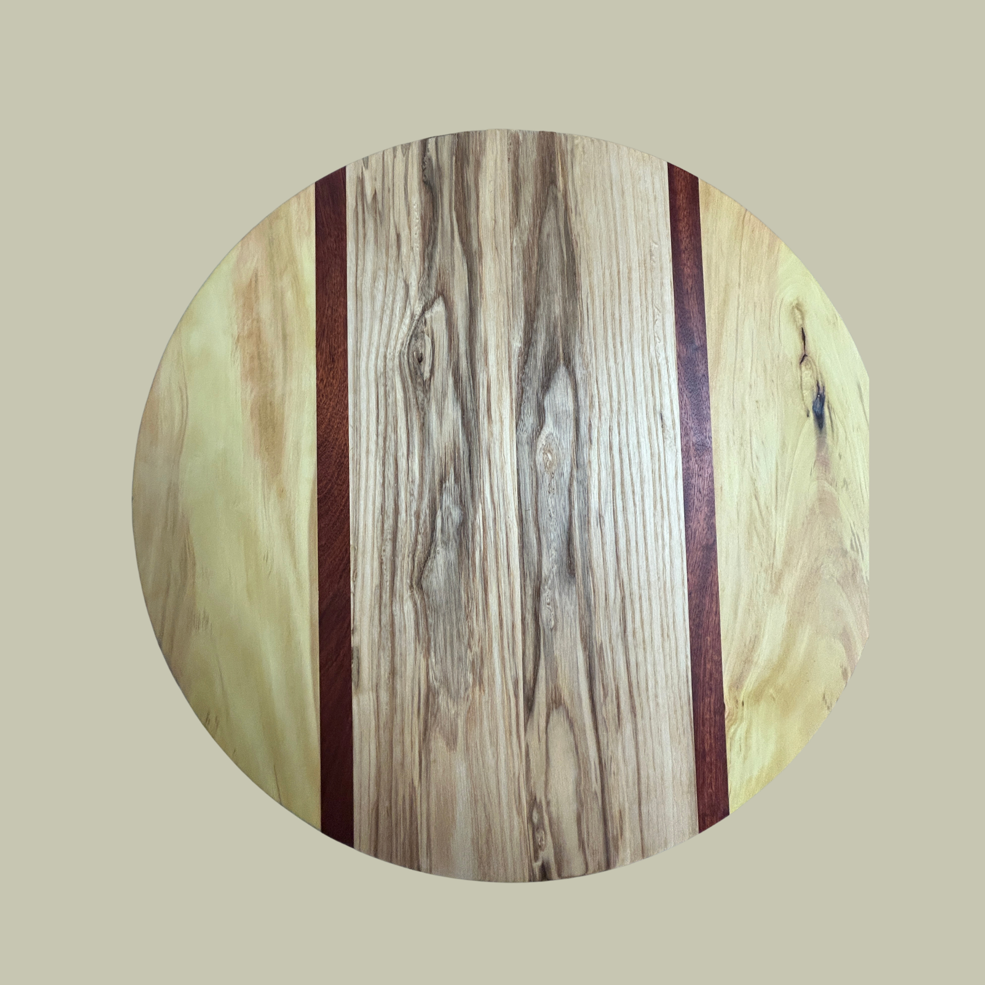 Lazy Susan - Yellowwood, Ambrosia Maple & Bloodwood Accents