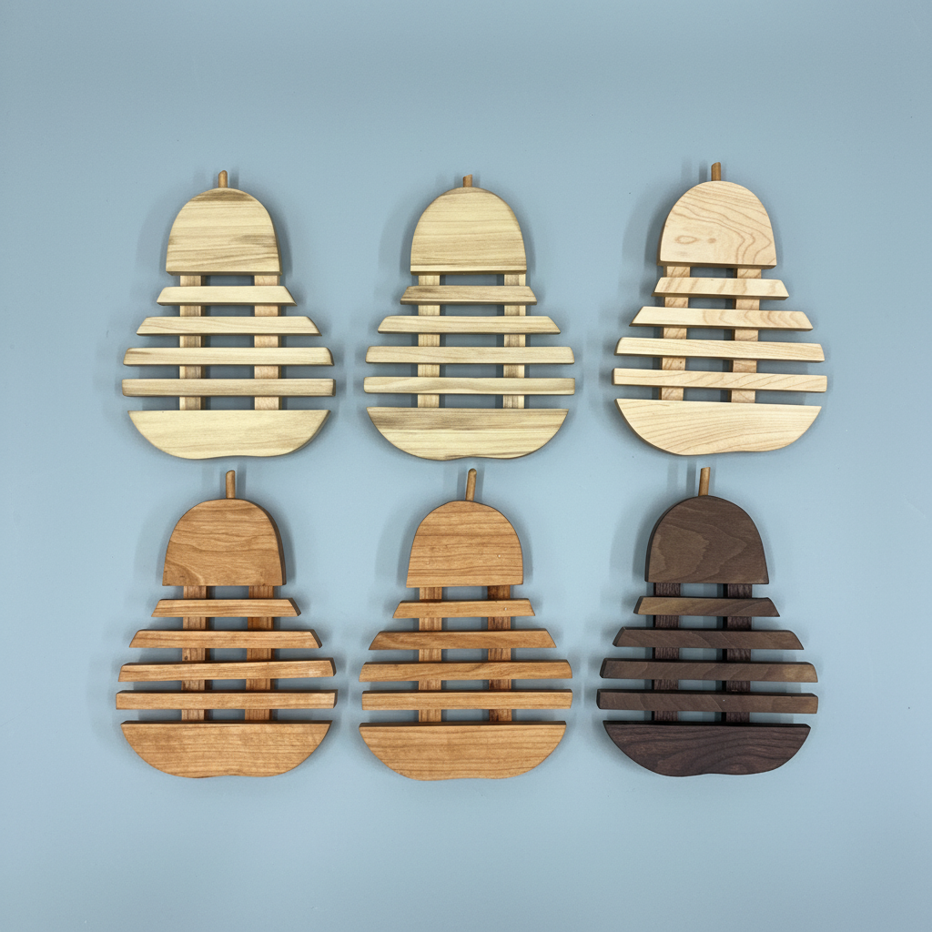Pear Trivets Collection - Clean
