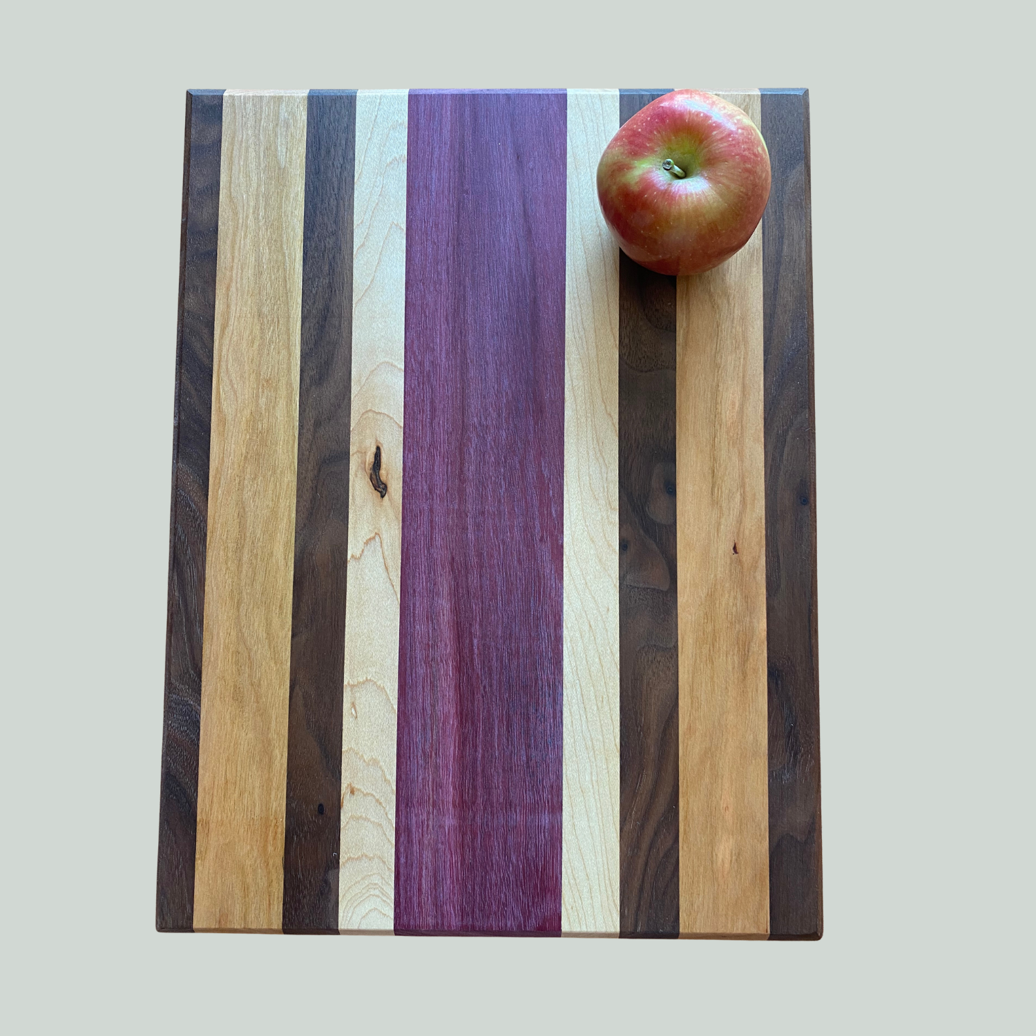 Edge-Grain Mixed Hardwood Cutting Board