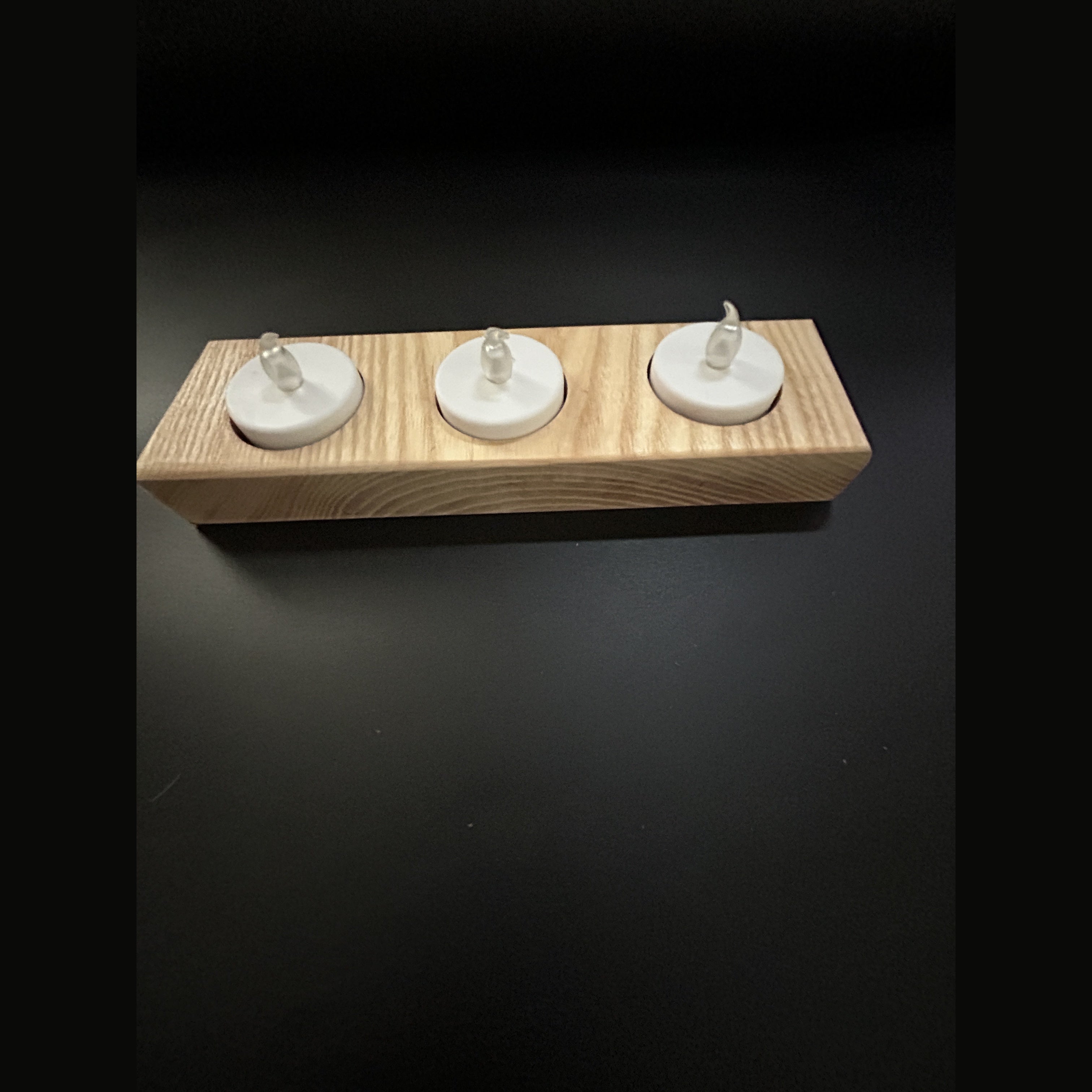 Triple Tea Light Holders