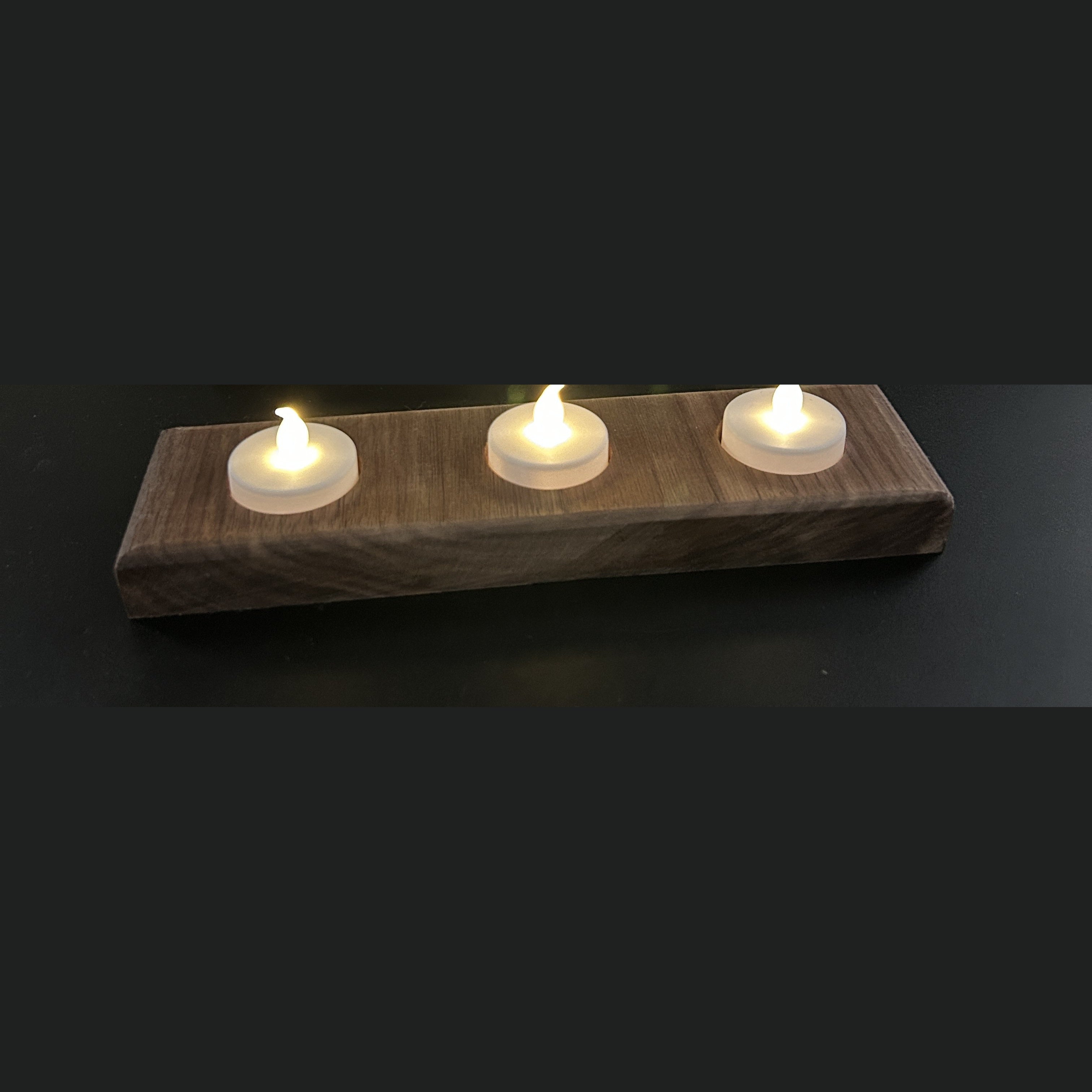 Triple Tea Light Holders